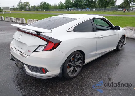 2018 Honda Civic Si z USA, uszkodzony, nr VIN 2HGFC3A59JH750895